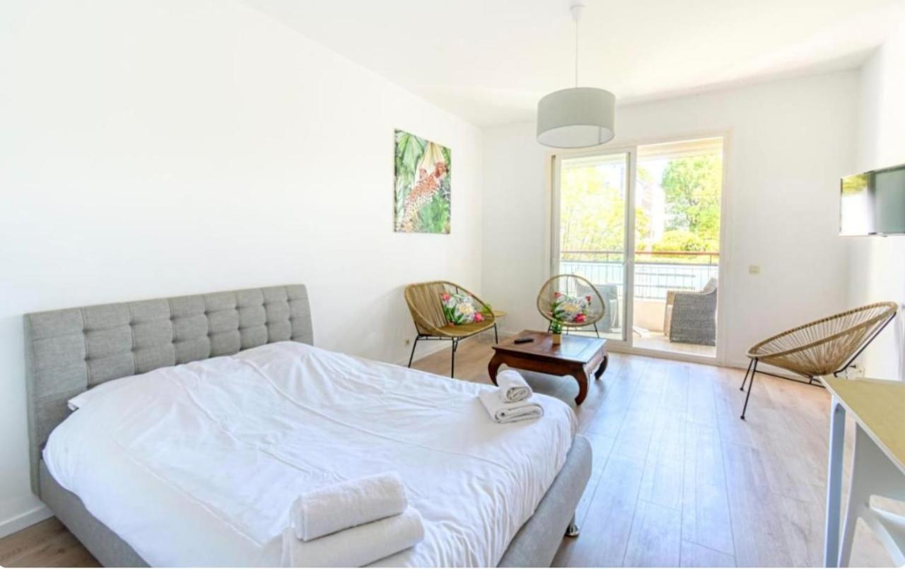 Superbe Studio Lumineux Sur Cannes Avec Terrasse ! A Quelques Minutes De La Celebre Rue D'Antibes ! Exteriér fotografie